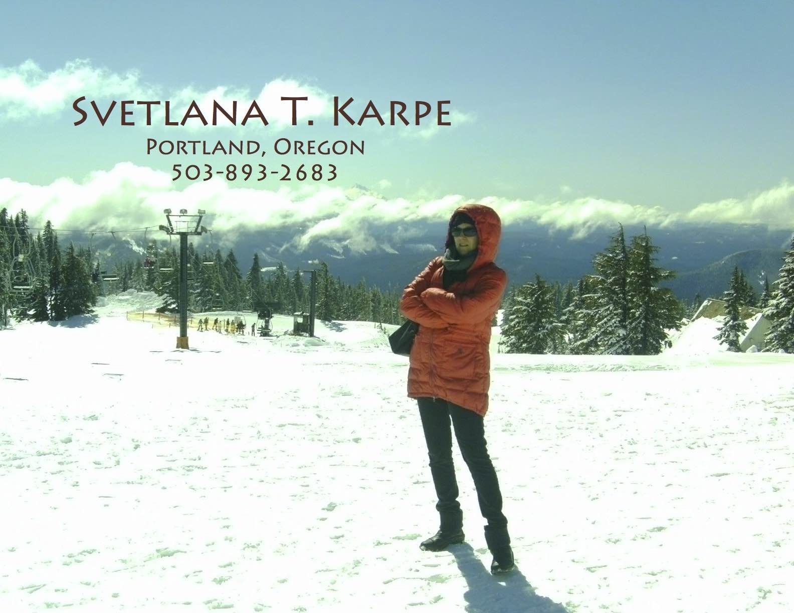 Svetlana T. Karpe - Portland, Oregon